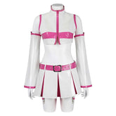 Anime 2.5 Dimensional Seduction (2024) Ririsa Amano White Dress Outfits Cosplay Costume Halloween Carnival Suit
